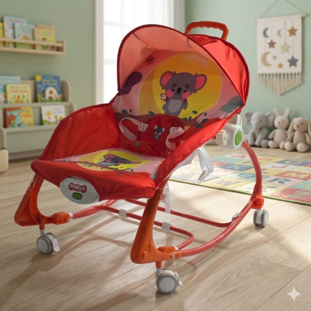 4-in-1 Multi-Functional Baby Rocker & Toddler Chair