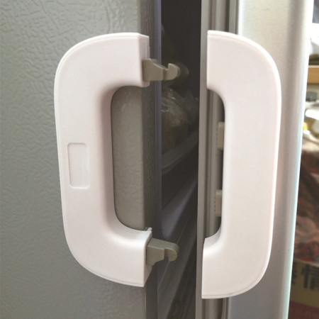 2 pes French Door Refrigerator Child Safety Lock